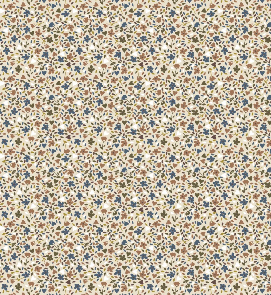 Couverture légère enfant fleurie Holly