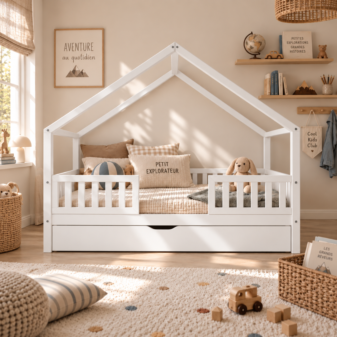 Cabinebed met lade Dario extra bed 90x190cm