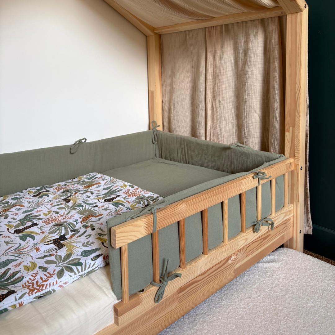 Kakigroene dubbelgaas cabinebedbumper