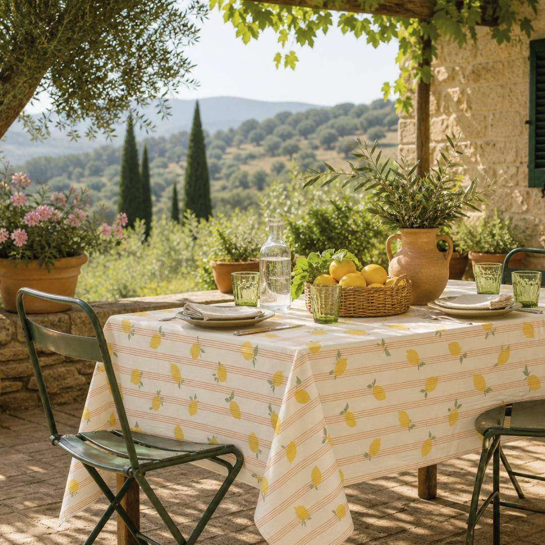 Nappe double gaze citron đ Edition LimitĂ©e đ