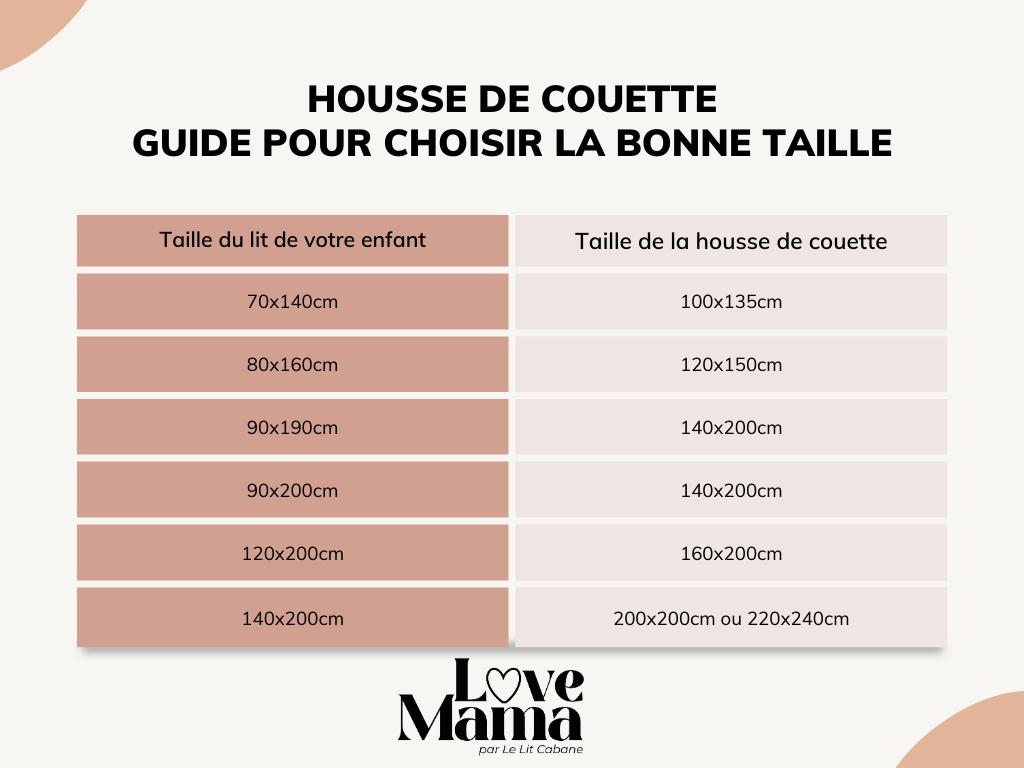 Housse de couette enfant rayures Camel