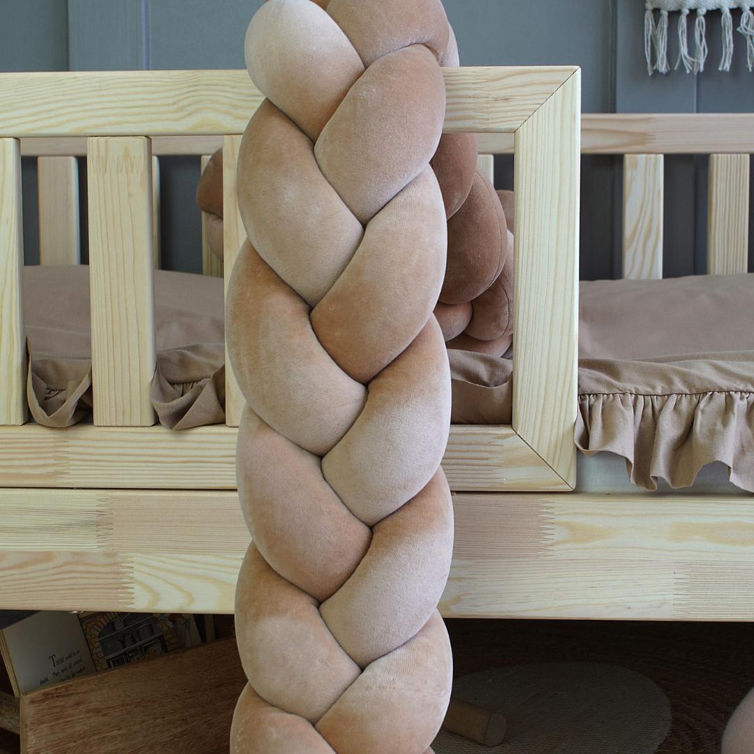Tresse de lit Moka latte 300cm