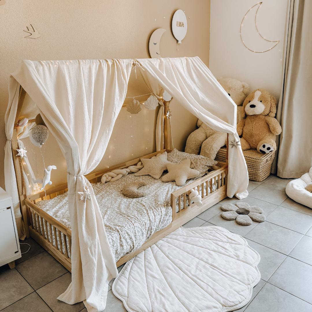 Comment fabriquer un ciel de lit cabane ? Tuto complet et facile