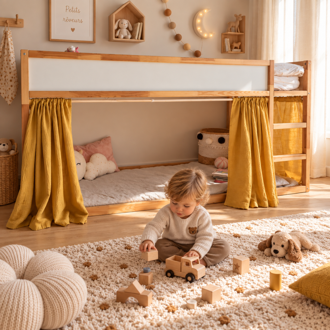 Rideaux lit KURA IKEA