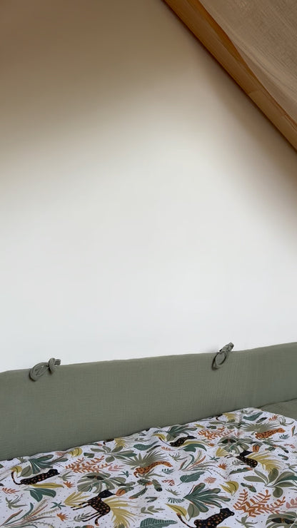 Kakigroene dubbelgaas cabinebedbumper 