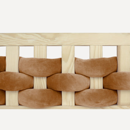 Tresse de lit Caramel