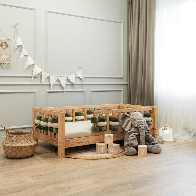 Tresse de lit Vert eucalyptus