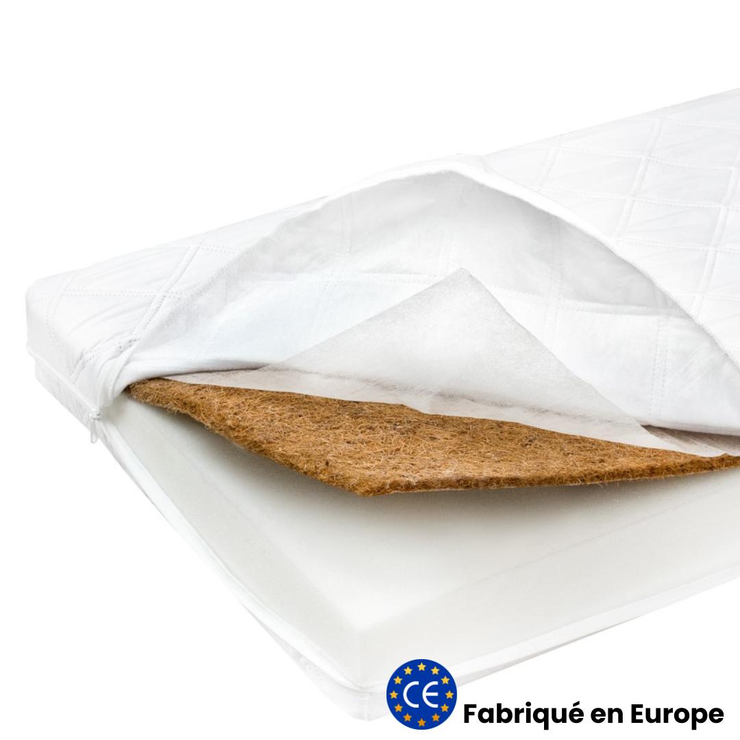 Matelas enfant 90x190cm - Mousse &amp; coco