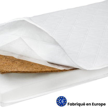 Matelas enfant 90x190cm - Mousse &amp; coco