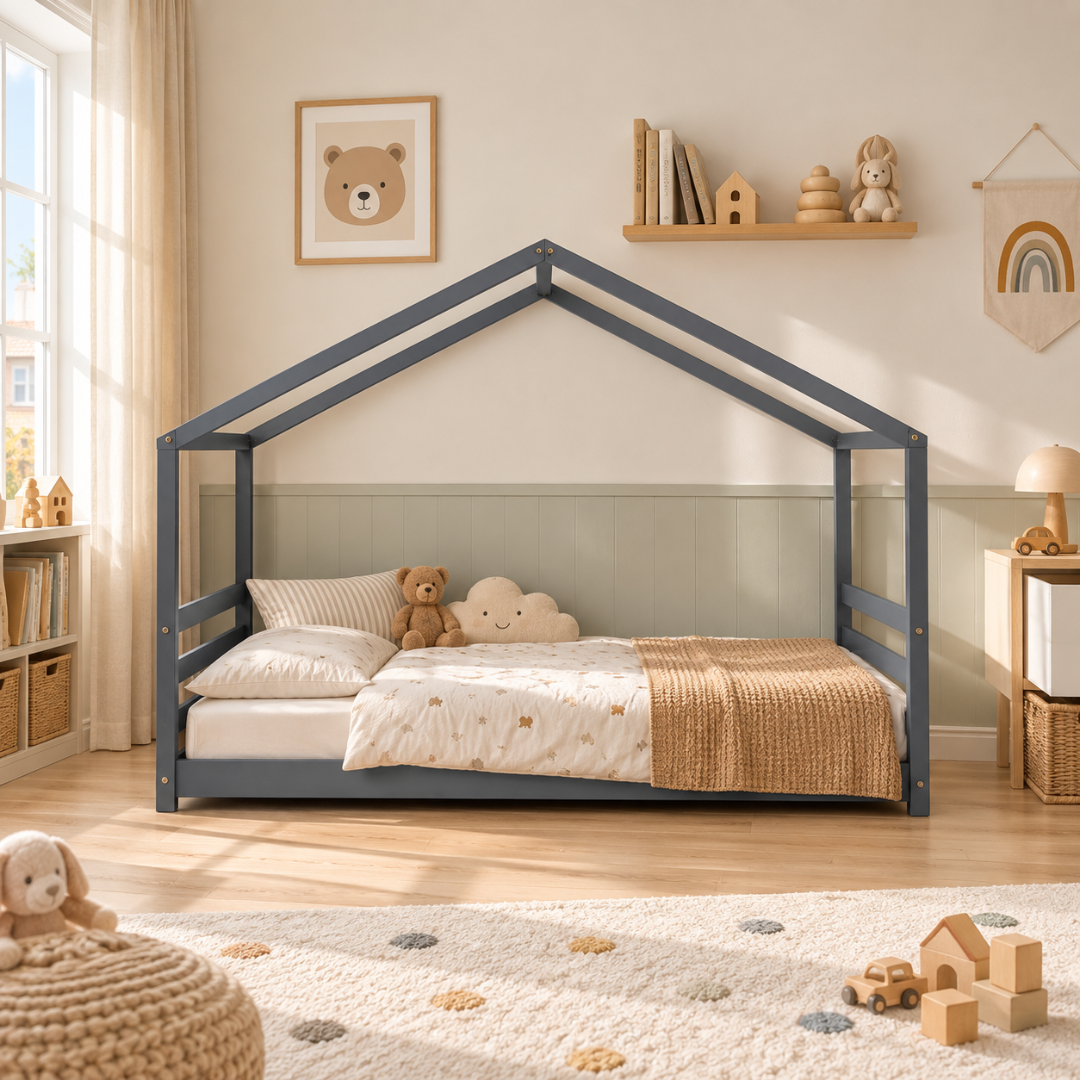 Lit cabane Montessori 90x200cm