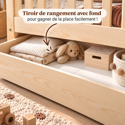 Cabinebed met lade 90x190cm Pablo