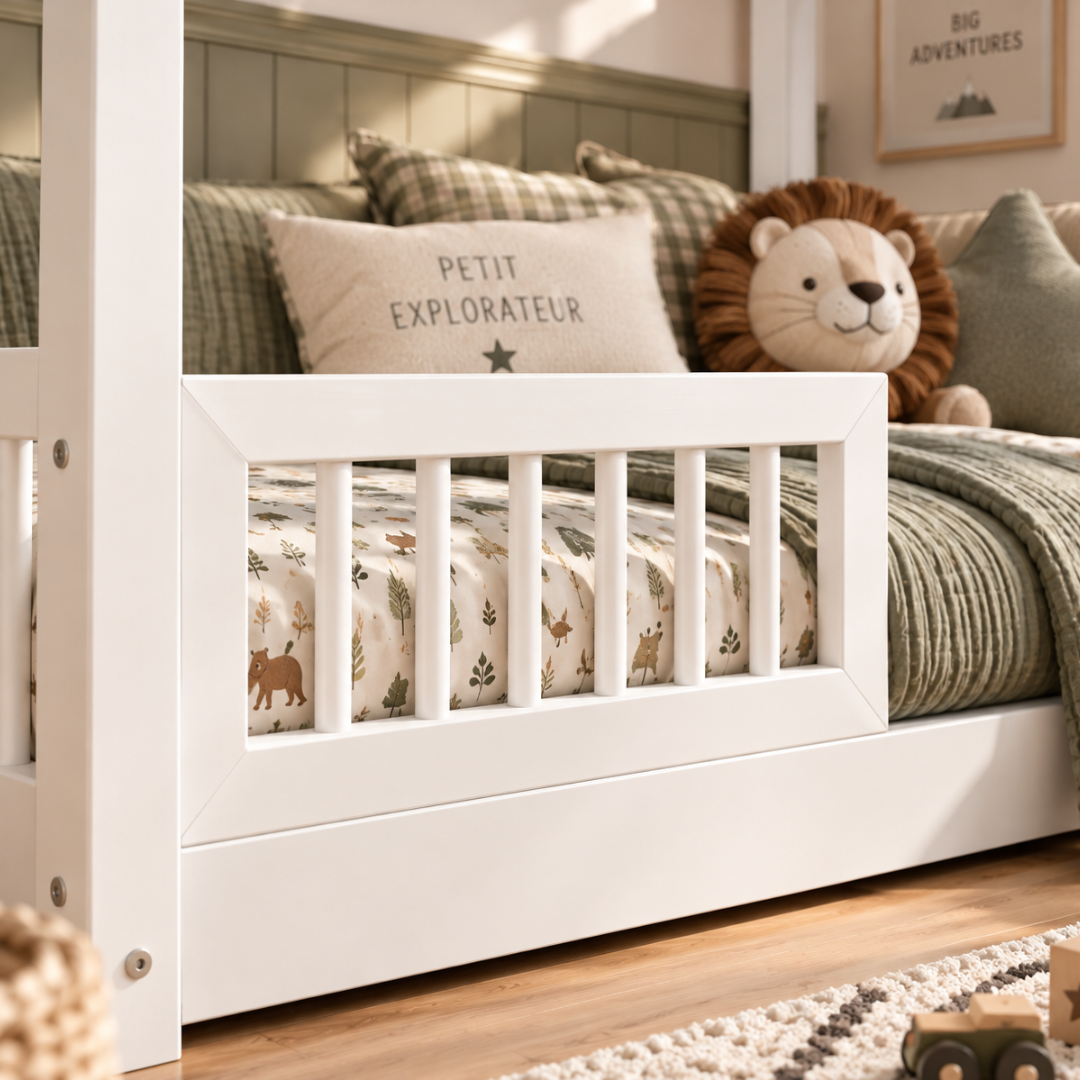 Lit cabane Montessori Paola Blanc