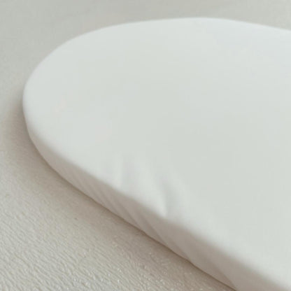 Panier à langer + matelas + housse leopard beige