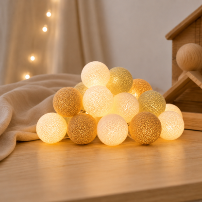 Guirlande lumineuse LED - Creamy