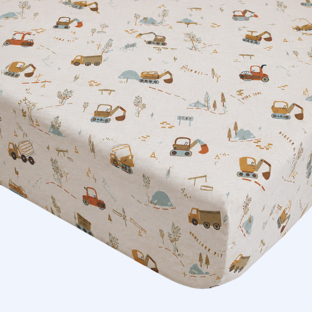 Drap housse enfant Pelleteuse