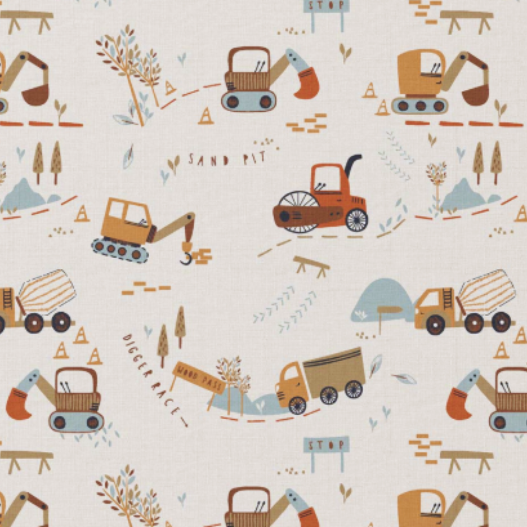 Drap housse enfant Pelleteuse