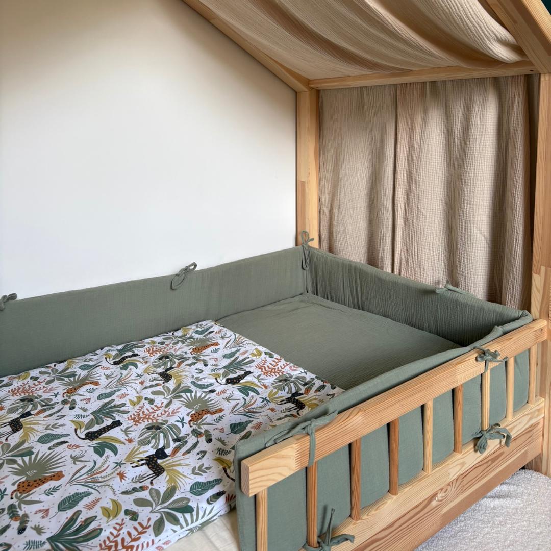 Kakigroene dubbelgaas cabinebedbumper 