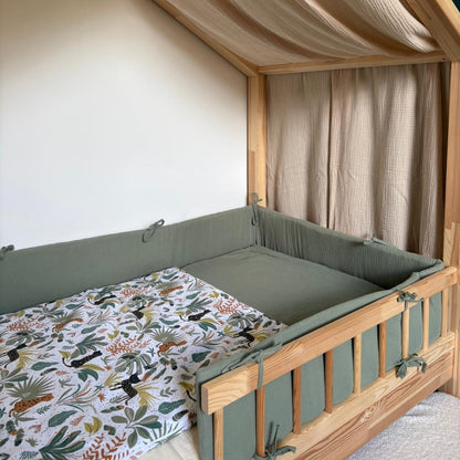 Kakigroene dubbelgaas cabinebedbumper 