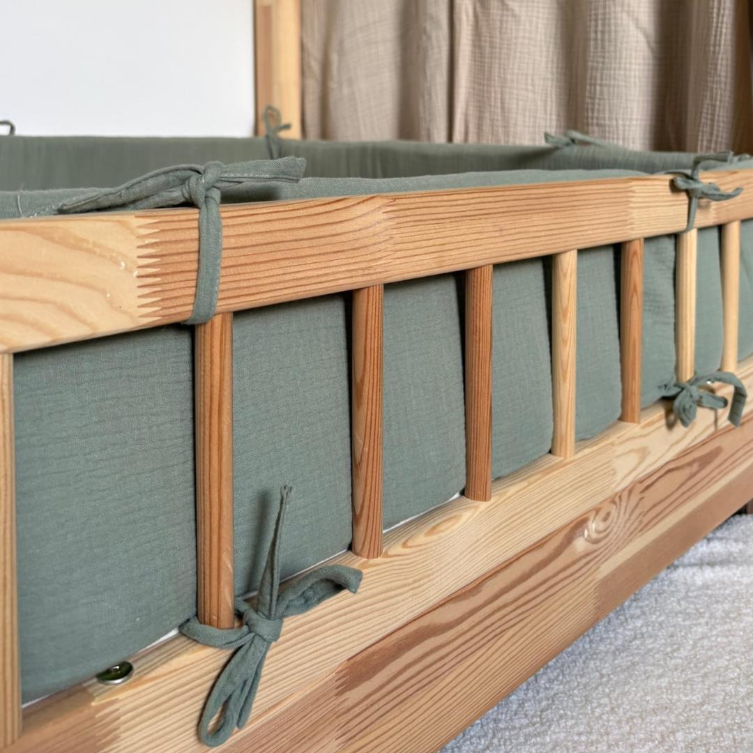 Kakigroene dubbelgaas cabinebedbumper 