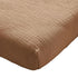 Drap housse double gaze coton BIO - Camel