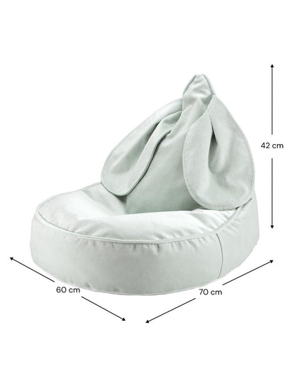 Fauteuil lapin Vert menthe