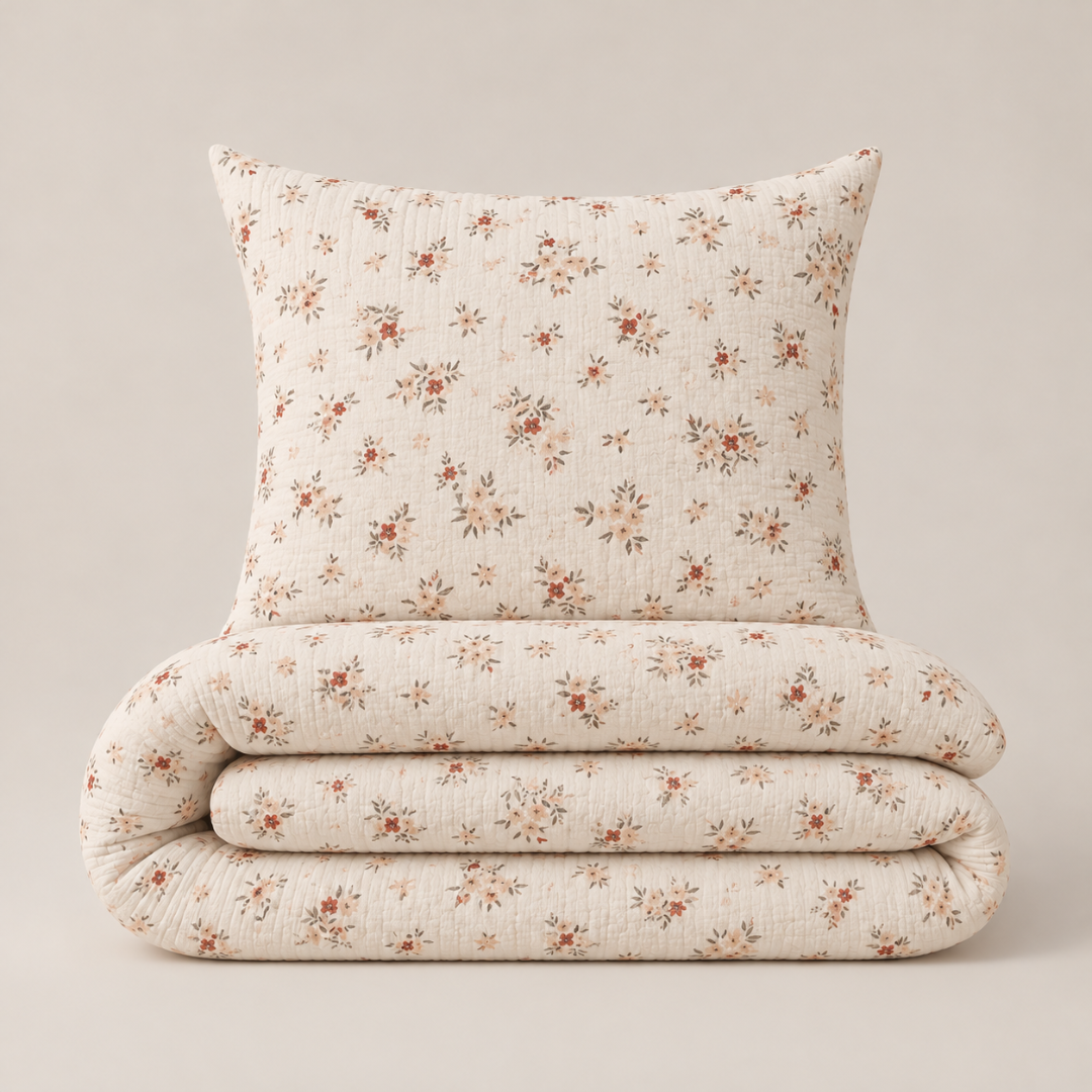 Housse de couette mousseline Nina