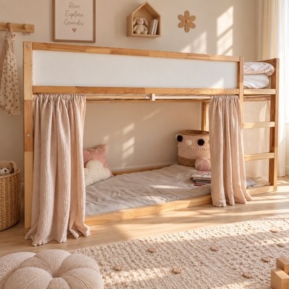 Rideaux lit Kura IKEA - Beige