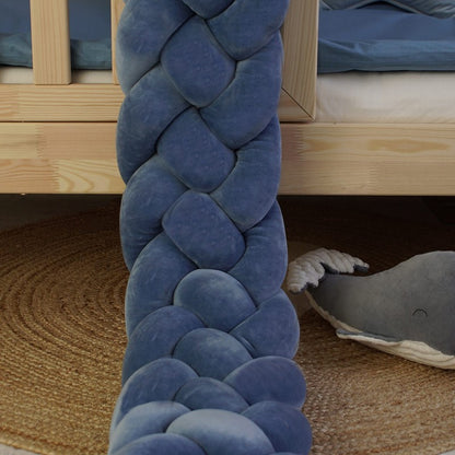 Tresse de lit 4 brins Bleu 300cm