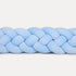 Tresse de lit 4 brins Bleu ciel 300cm