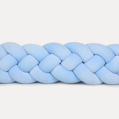 Tresse de lit 4 brins Bleu ciel 340cm