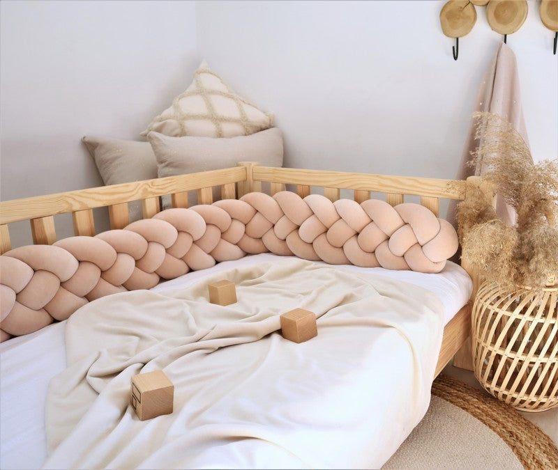 Tresse de lit 4 brins Pêche 340cm