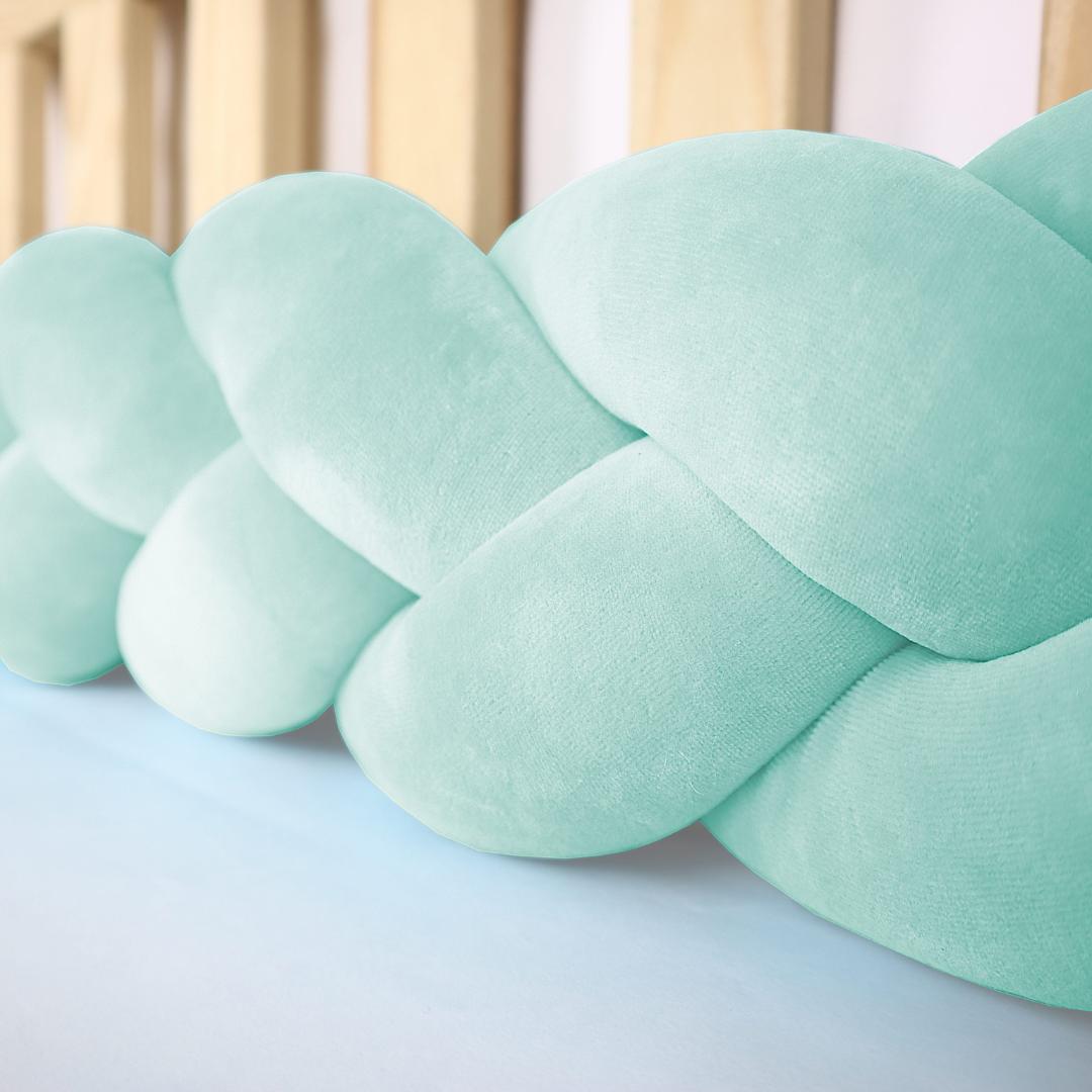 Tresse de lit Vert menthe 300cm