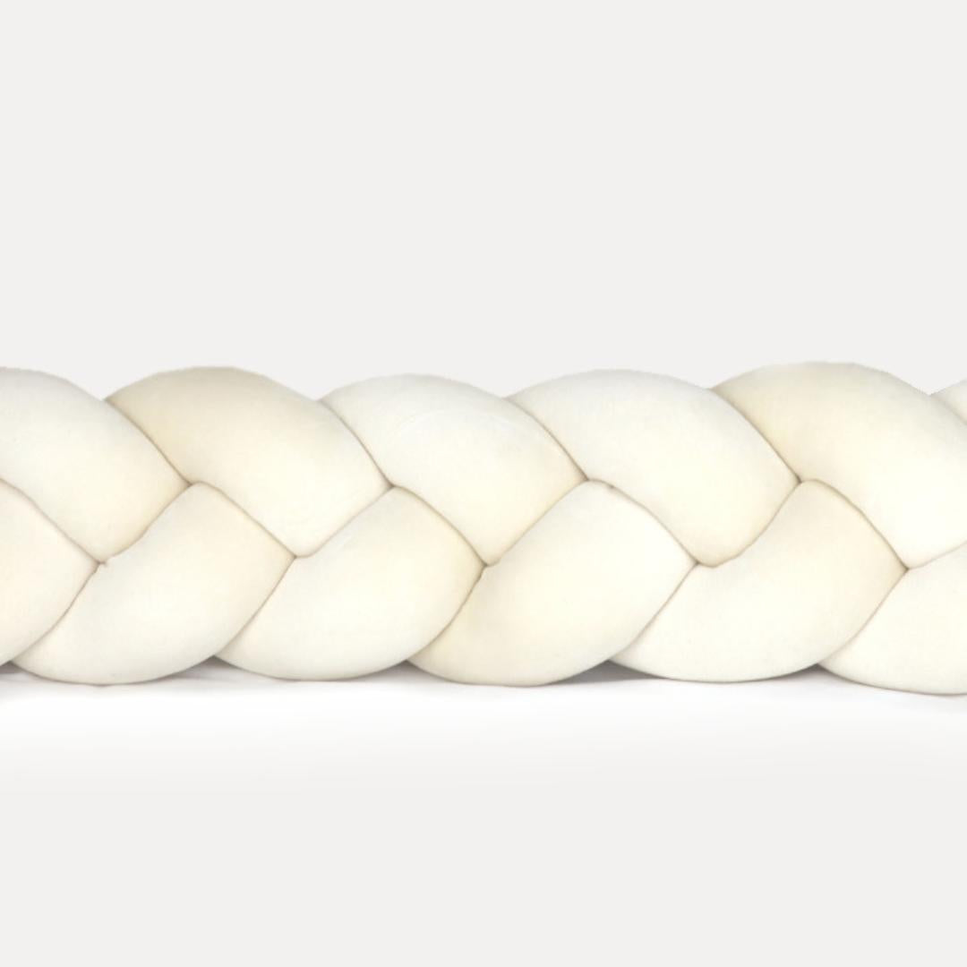 Tresse de lit Ecru 180cm
