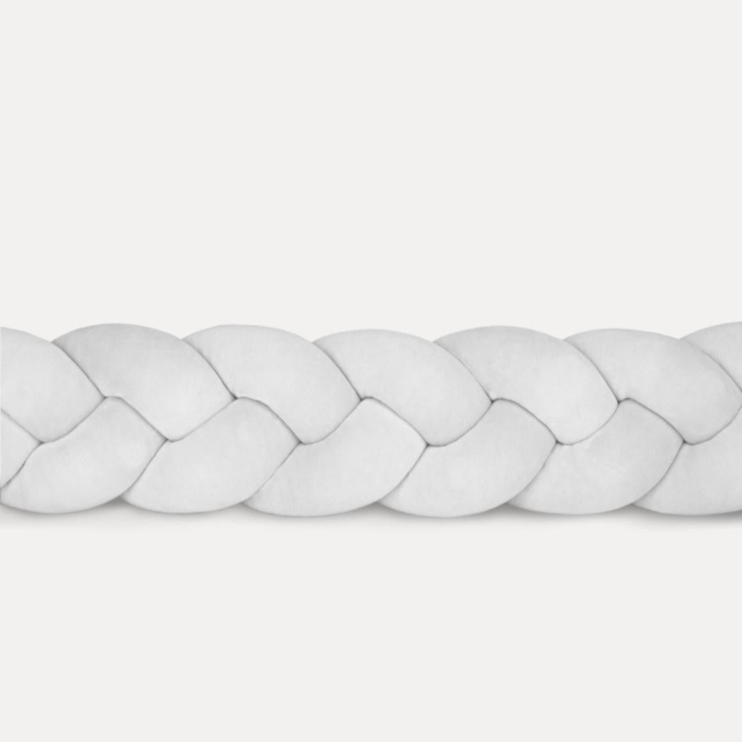 Tresse de lit Blanc 200cm