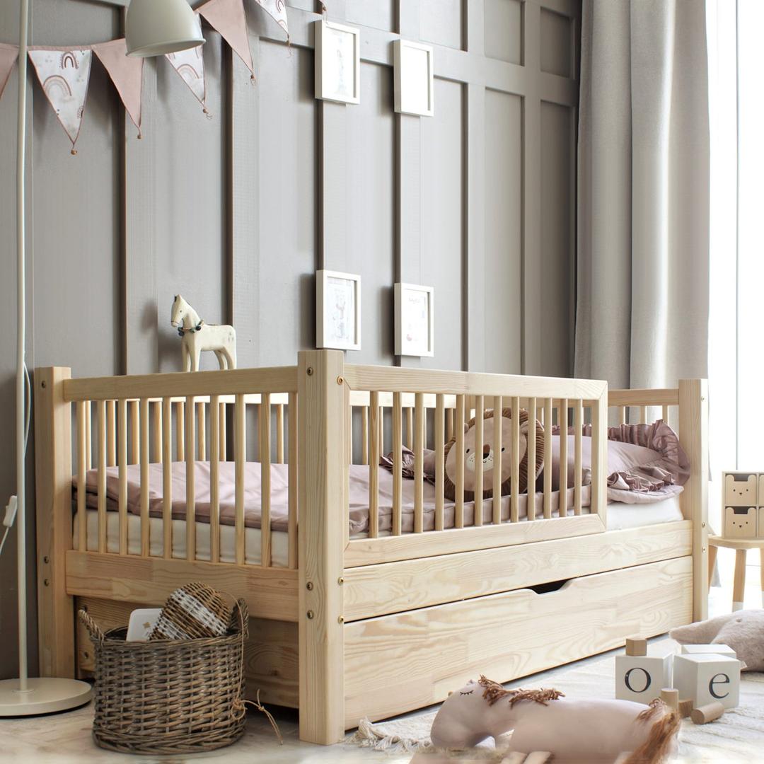 Lit Montessori Alba 90x190cm avec tiroir