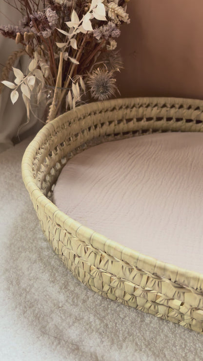 Luiermand + matras + dubbele gaashoes Beige