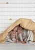 Papier peint chambre enfant Arches - Gris & ocre