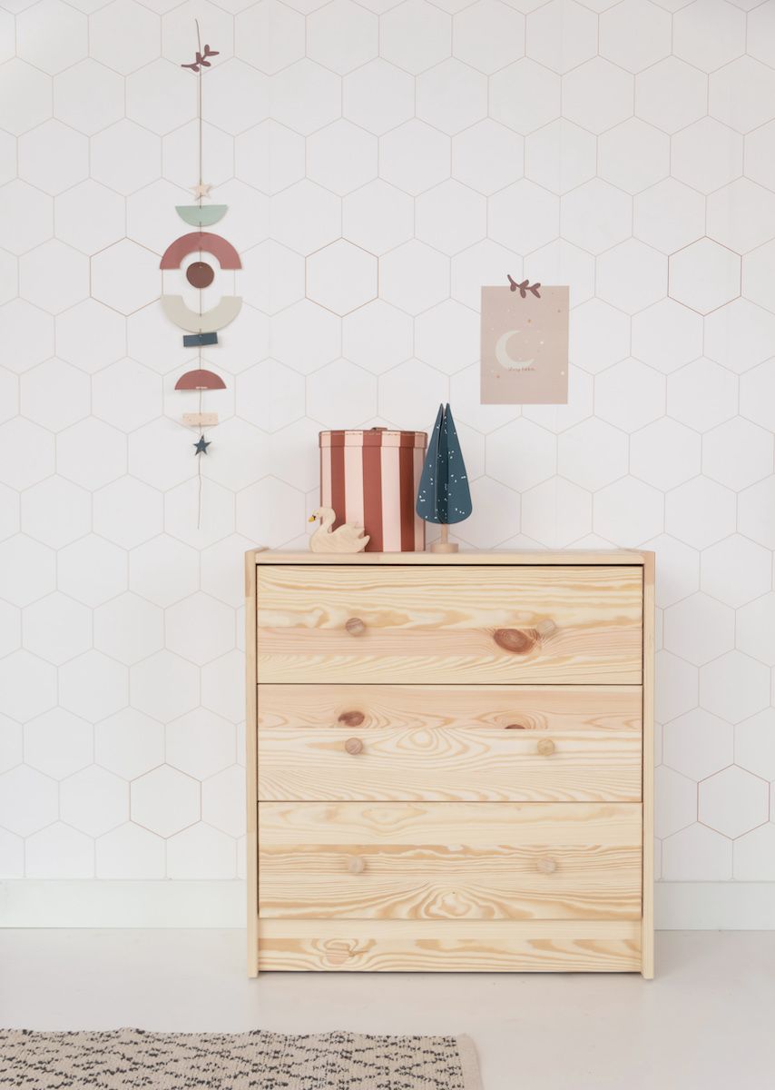 Papier peint chambre enfant Nid d&