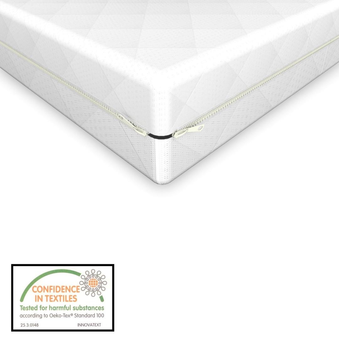 Lit cabane en bois naturel + matelas 80x160cm - Bois naturel